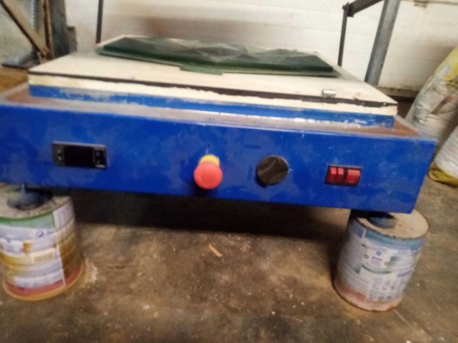 Maquina de Vacum para gesso 3D