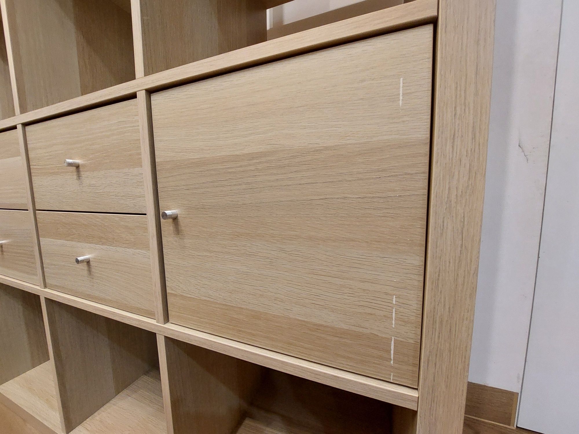 IKEA KALLAX 4x4, imitacja dębu