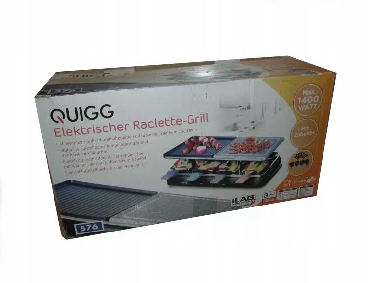Quigg Raclette-Grill /Гриль Новий Німечинна