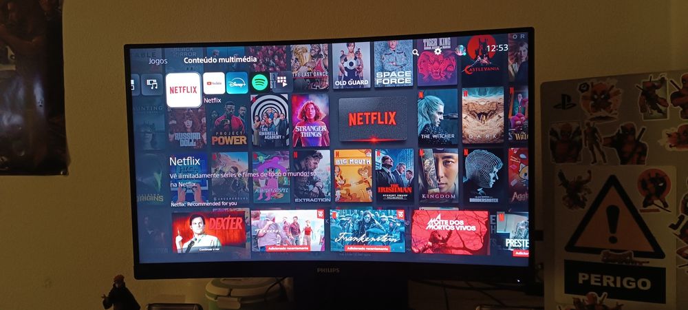 Monitor curvo Philips