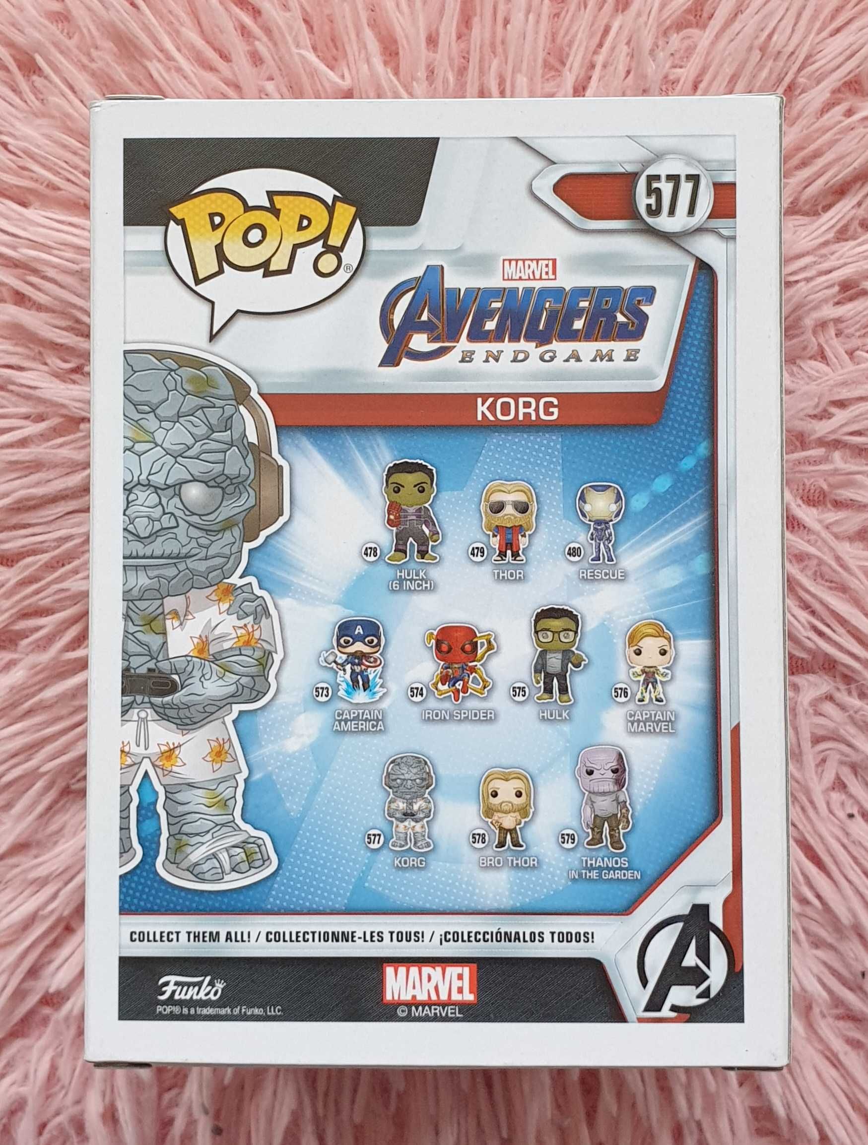 Figurka Funko POP! Korg Gamer Marvel Avengers Endgame #577