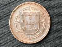 Lote de 3 moedas de 1 Centavo Bronze 1917, 1918 e 1920 "P" aberto