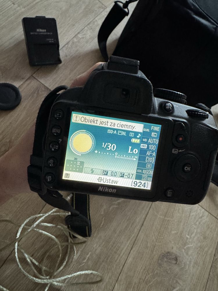 Nikon D3100 aparat lustrzany