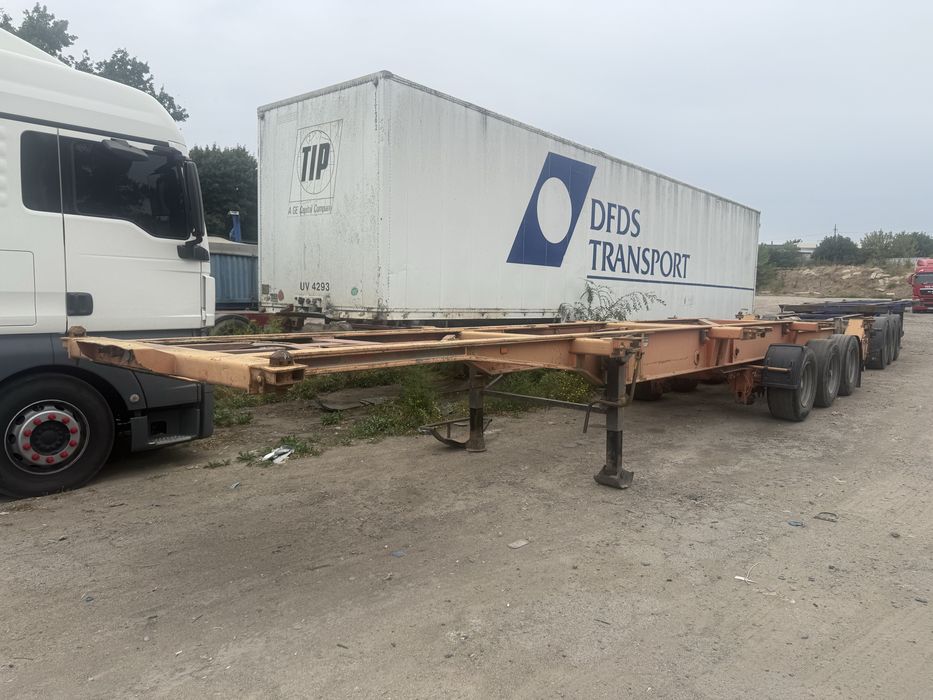 Прицеп Контейнеровоз Mantracon тара 5,1 , 95-год