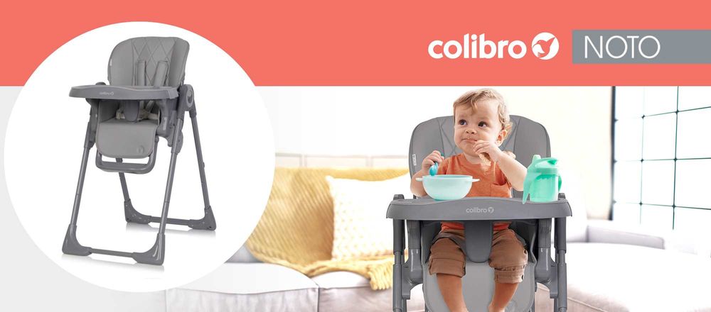 Krzesełko do karmienia Colibro 2w1 NOTO