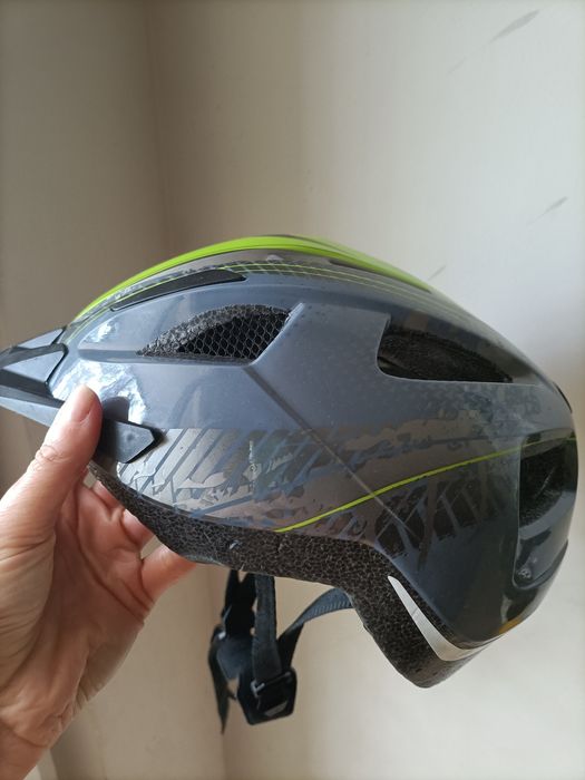 Kask rowerowy chłopięcy + ochraniacze