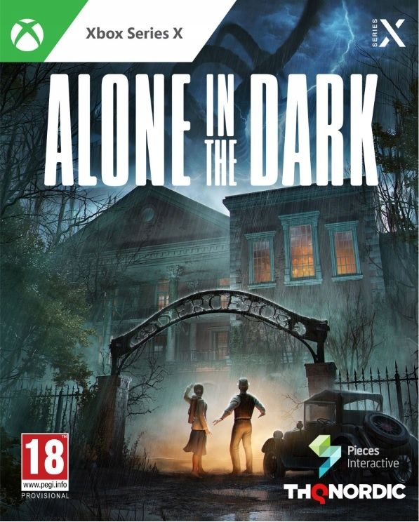 Alone in the Dark gry gra na konsole Microsoft Xbox Series X Płyta
