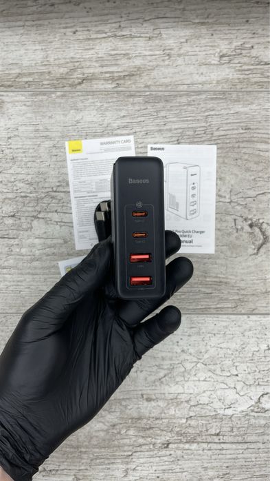 Потужний зарядний пристрій Базеус Baseus 100w QC PD original