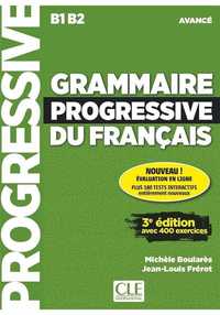 Grammaire Progressive Du Francais Avance B1/b2+cd