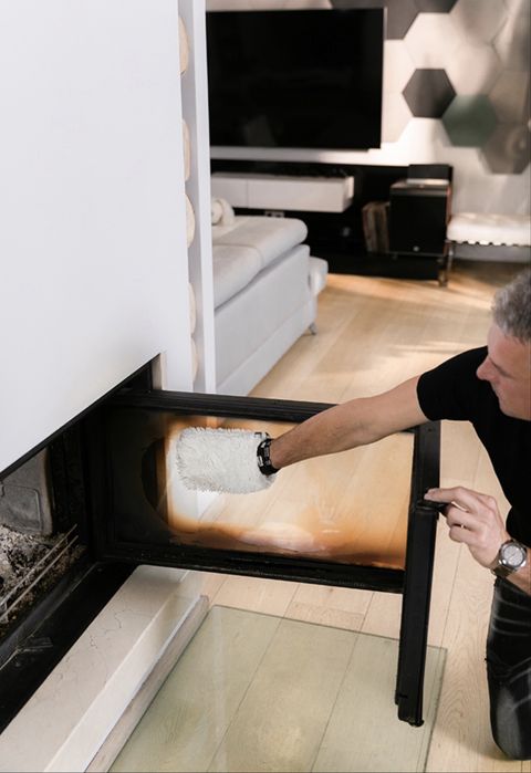 Rękawica biała Raypath na mokro.