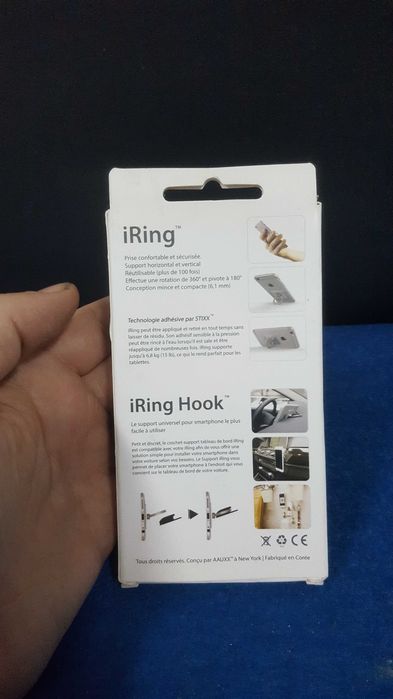Iring Hook Premium para telemóveis . Novo na caixa