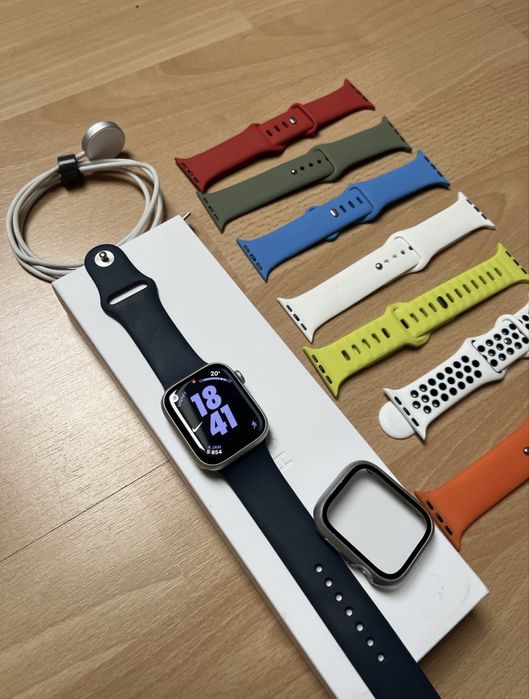 Apple watch 9 45mm GPS kolor stalowy