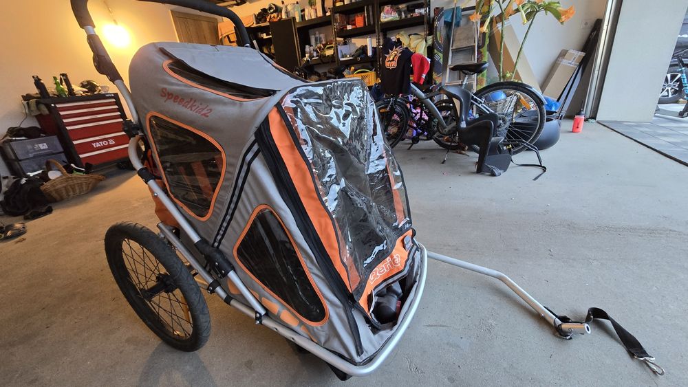 Przyczepka do roweru Qeridoo Speedkid2