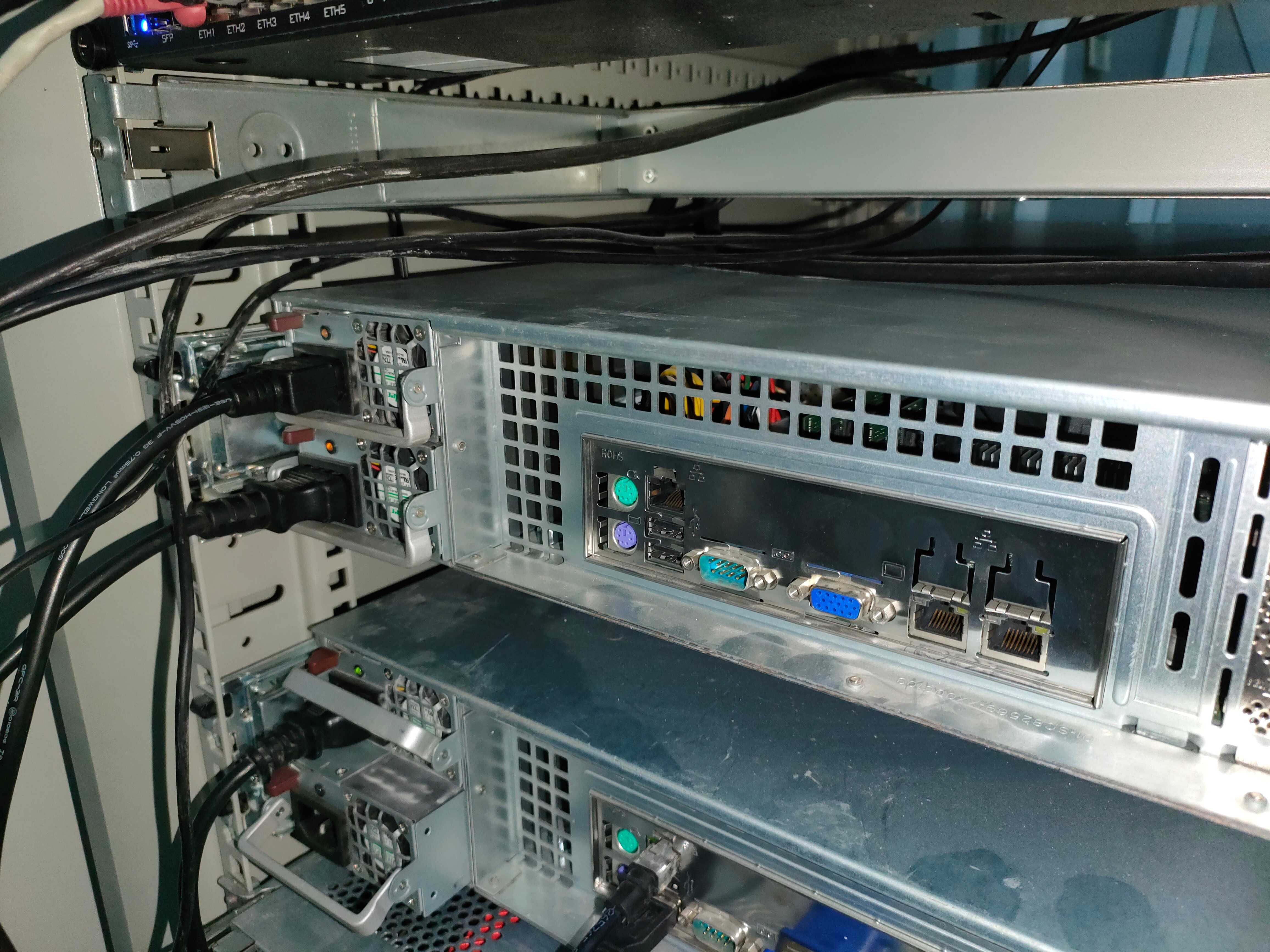 Сервер Supermicro CPU E3-1230/Ram 16Gb/без HDD