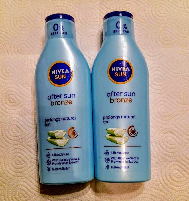 Nivea  Sun Balsam przedłużający opaleniznę Bronze, 200 ml 2 szt.