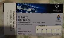 Bilhete de Futebol FC Porto vs MALAGA CF