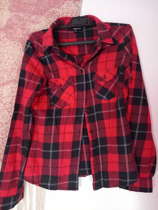 Camisa xadrez, tamanho s