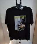 Czarny T-shirt XXL męski z nadrukiem 2Pac (Tupac)