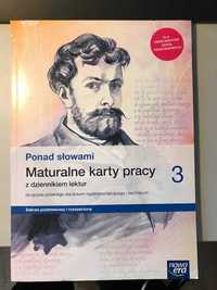 Ponad słowami maturalne karty pracy 3