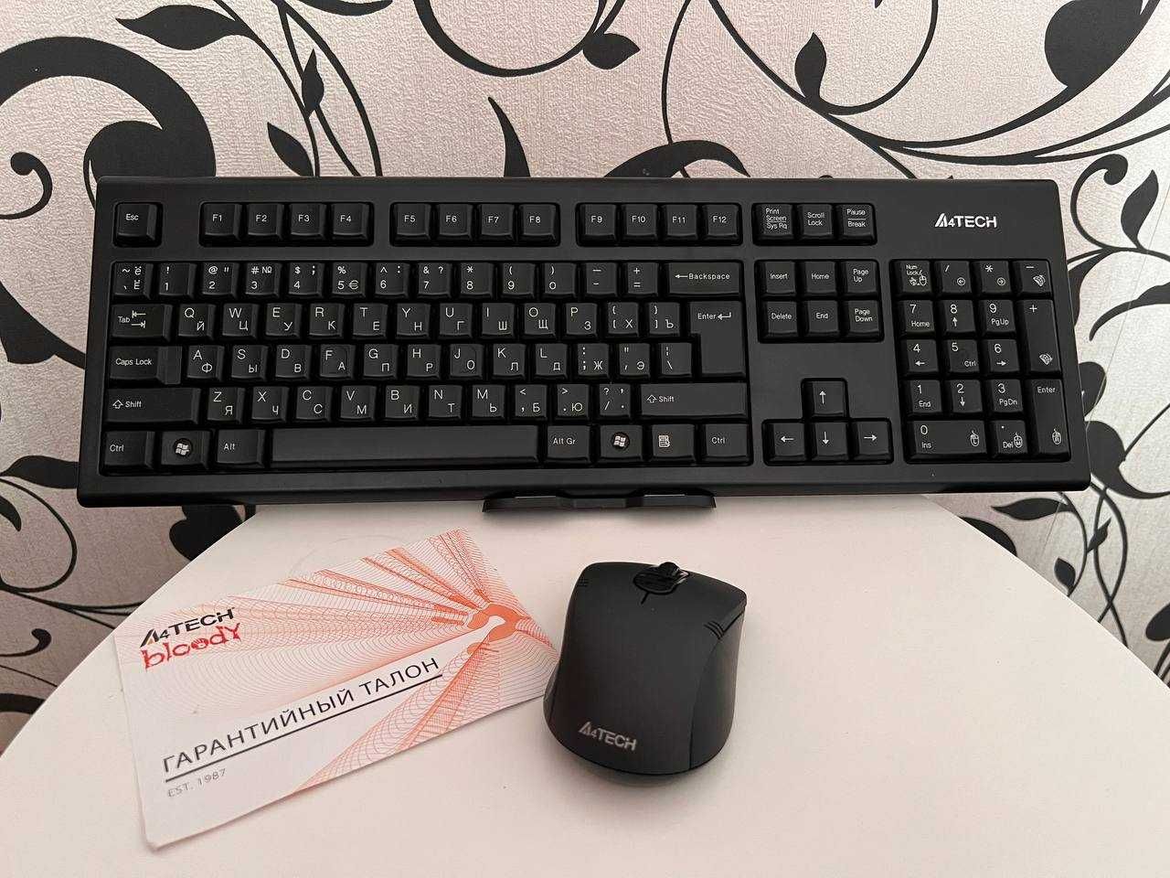 Комплект: клавіатура та миша A4Tech 7100N
