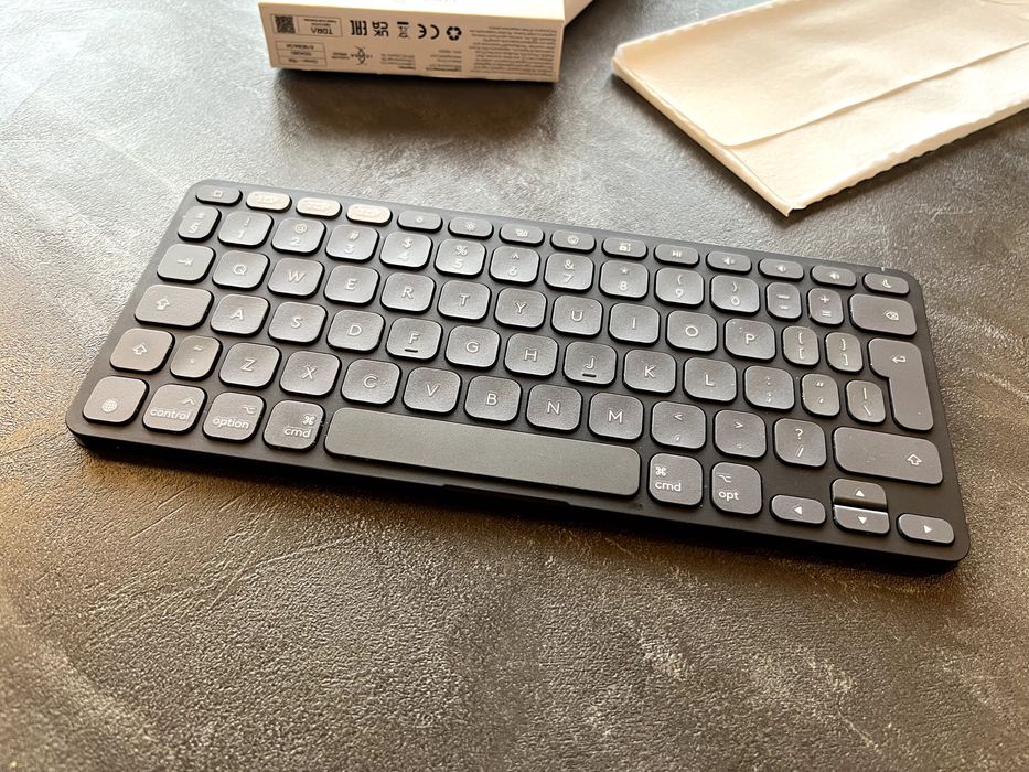 Logitech Keys-To-Go 2 - QWERTY układ US international - Grafit