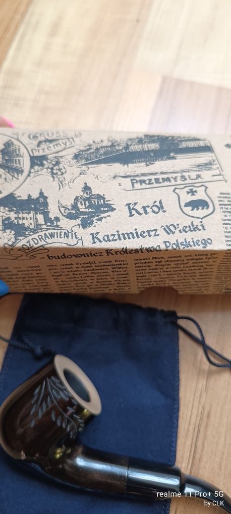 Nowa fajka Mr. Bróg zestaw Szwejk kolekcjonerska