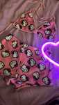 Piżama hello kitty dwuczęściowa różowa