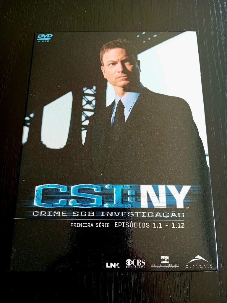 Dvds csi NY 3 discos