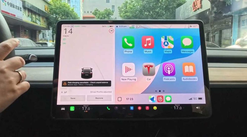 Carplay Android Auto для Tesla 3 Y 2019-2024