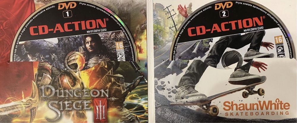 Gry PC CD-Action 2x DVD nr 225: The Raven