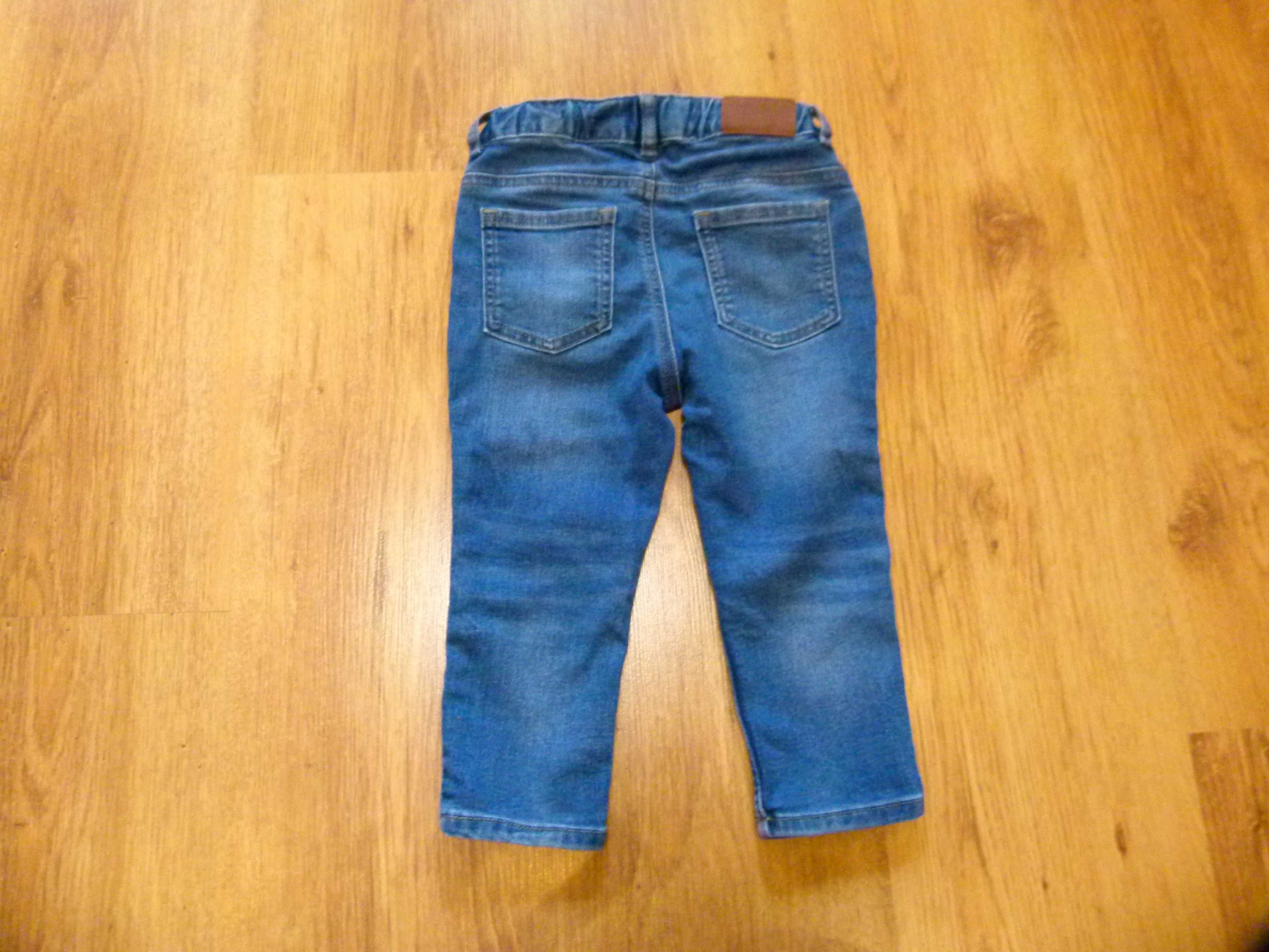 rozm 86 H&M spodnie jeans Uniseks
