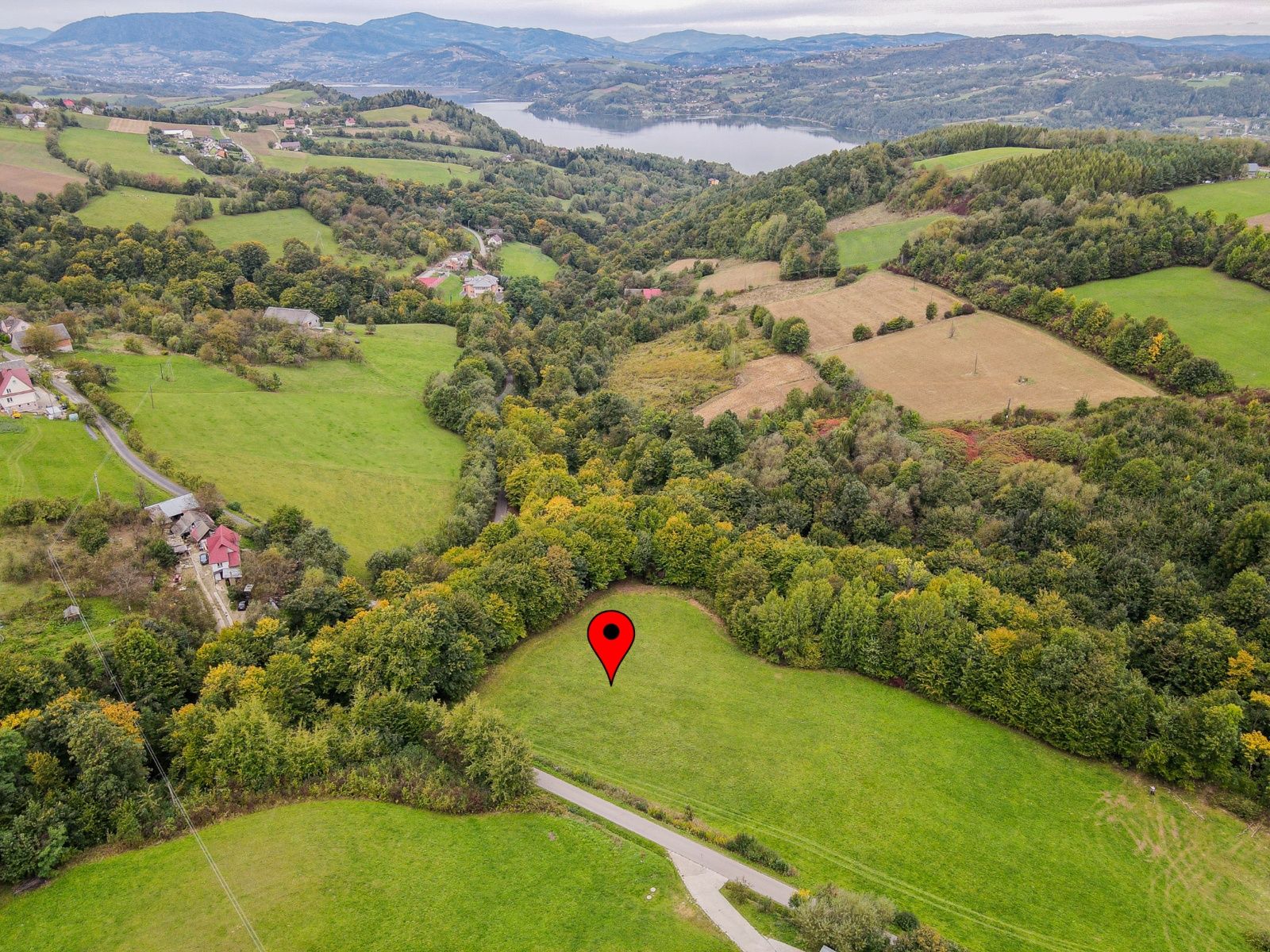 Działka budowlano rolna 32 ar gm. Gródek nad Dunajcem