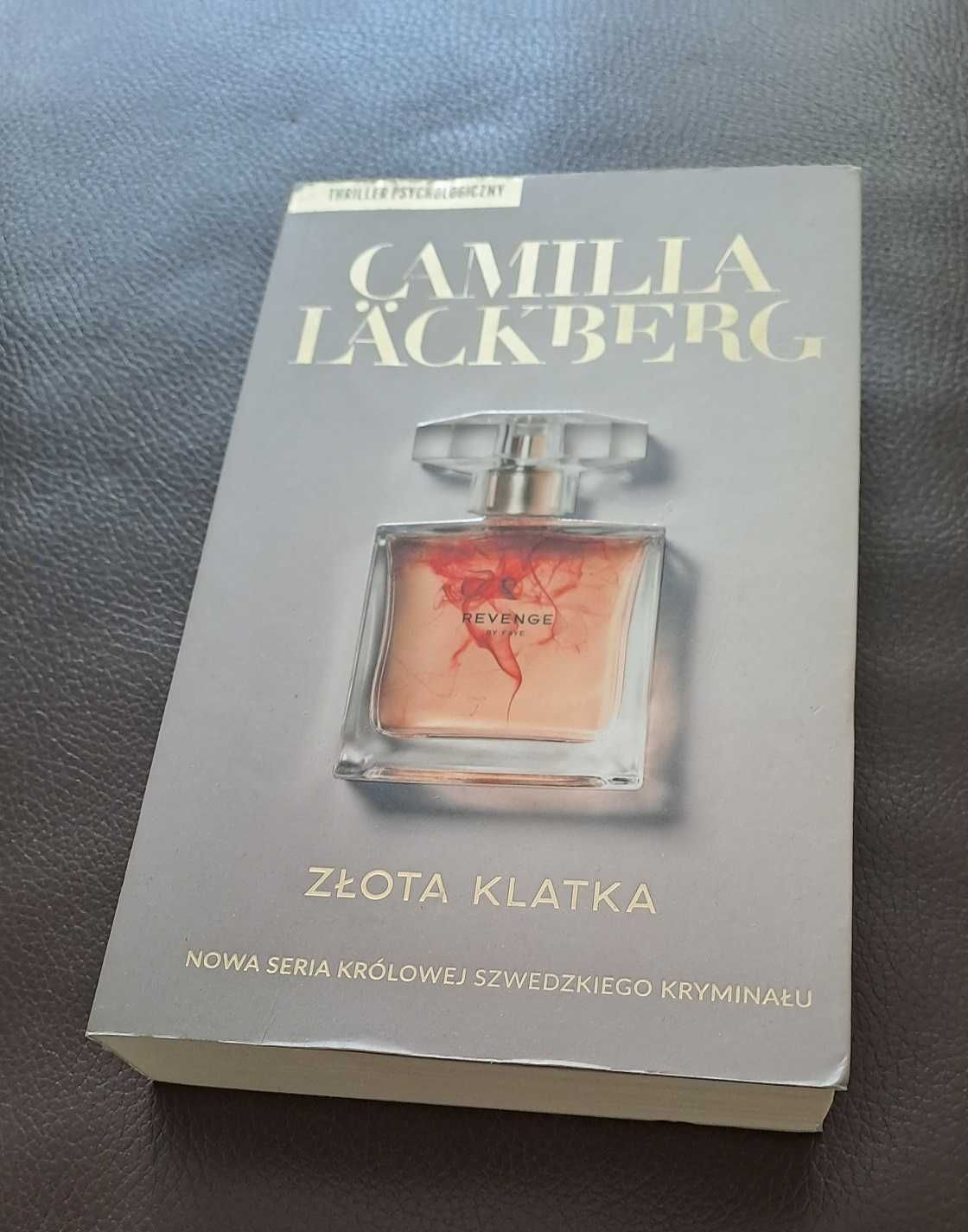 Camilla Läckberg książka Złota klatka  - thriller psychologiczny