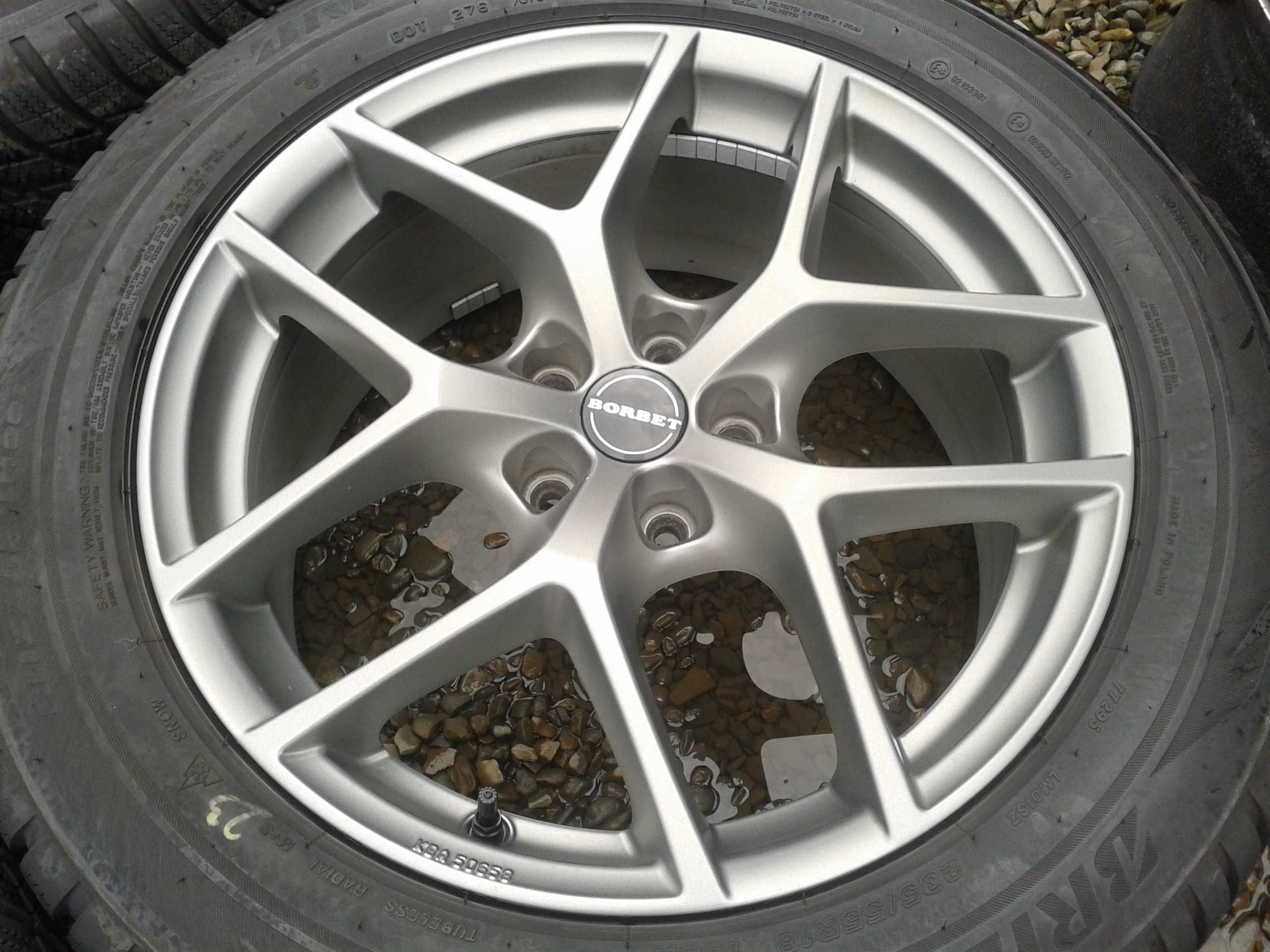 felgi r18 borbet szare audi a3 a4 a5 a6 q2 q3 q5 b8 b9 c7 5x112 mielec