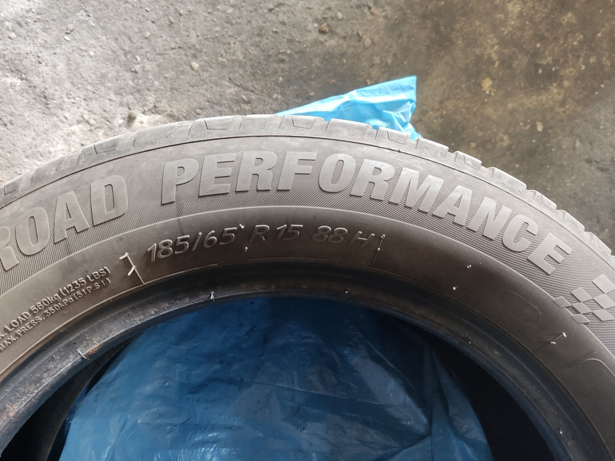 Opony kormoran 4 sztuki komplet letnie lato 185/65 r15