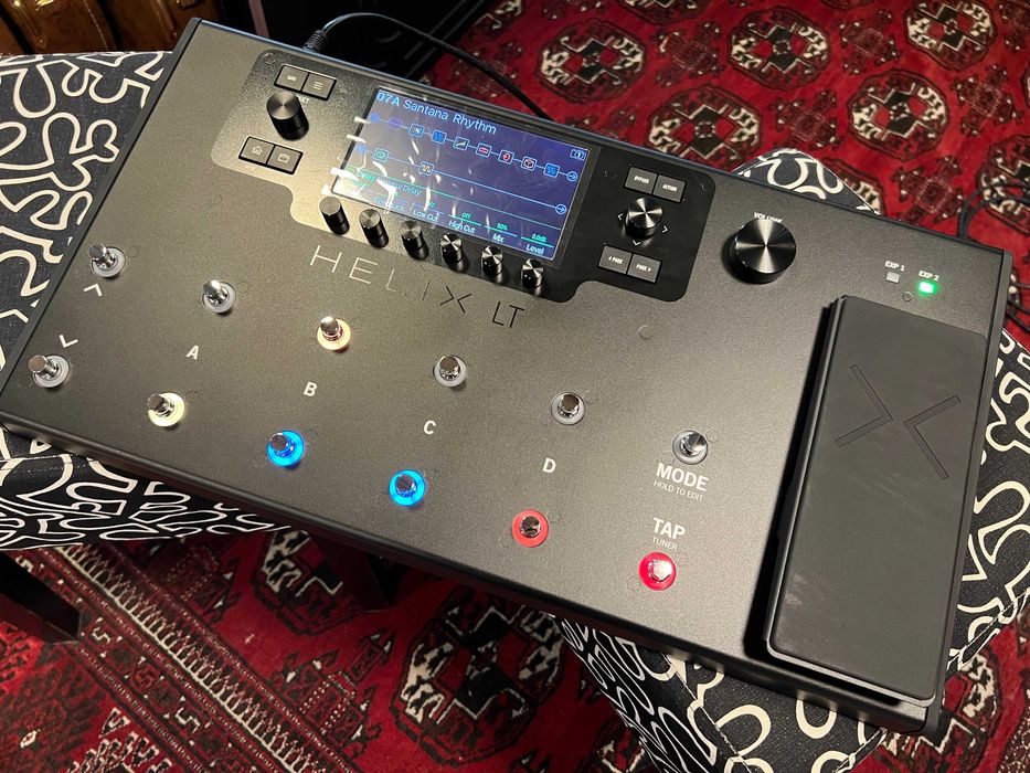 Processador de guitarra Line6 Helix LT
