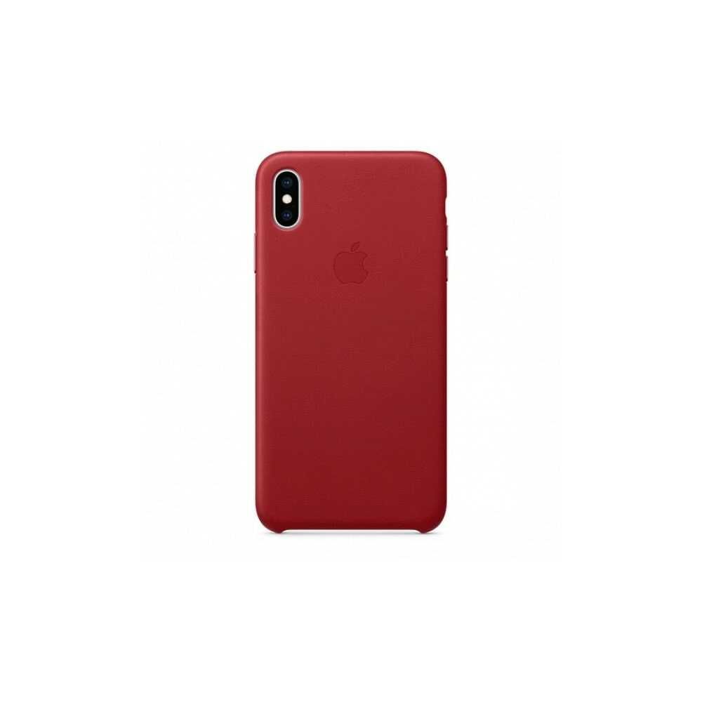 ORIGINAL Чехол iPhone Xs Max Leather Case -PRODUCT RED