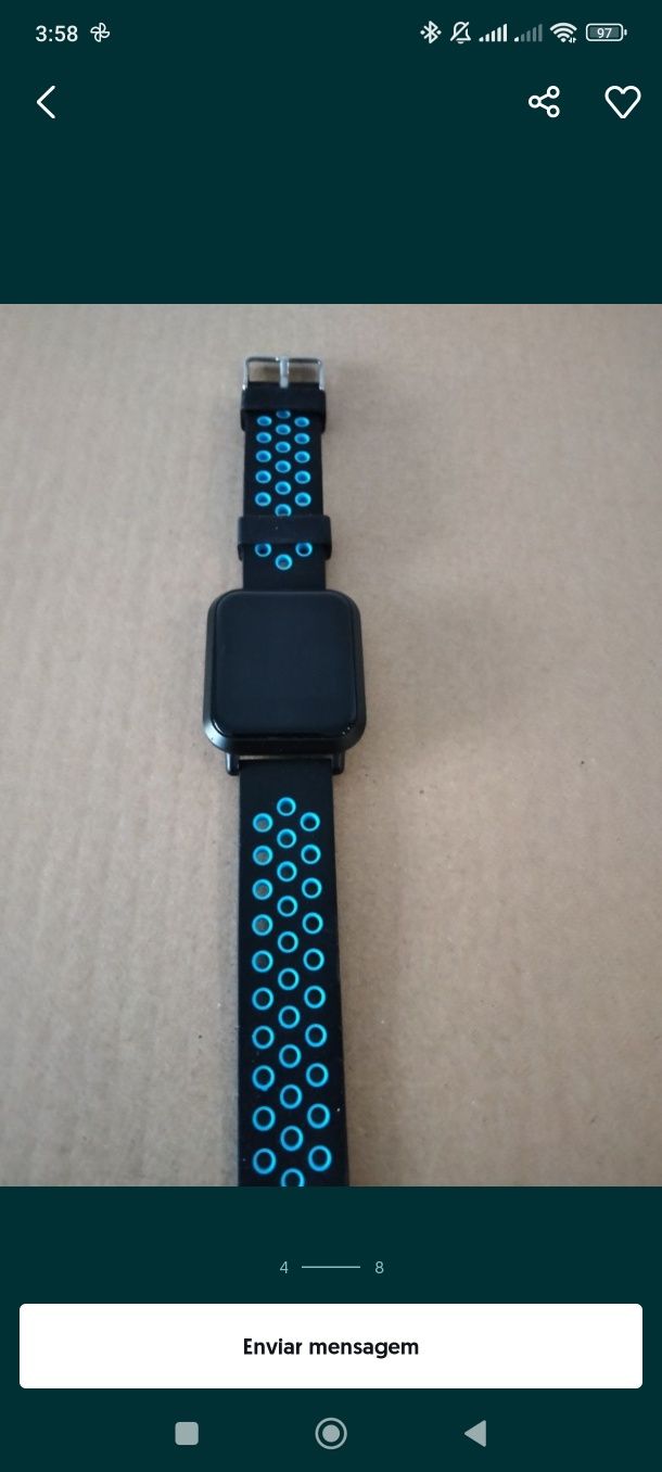 Smartwatch como novo