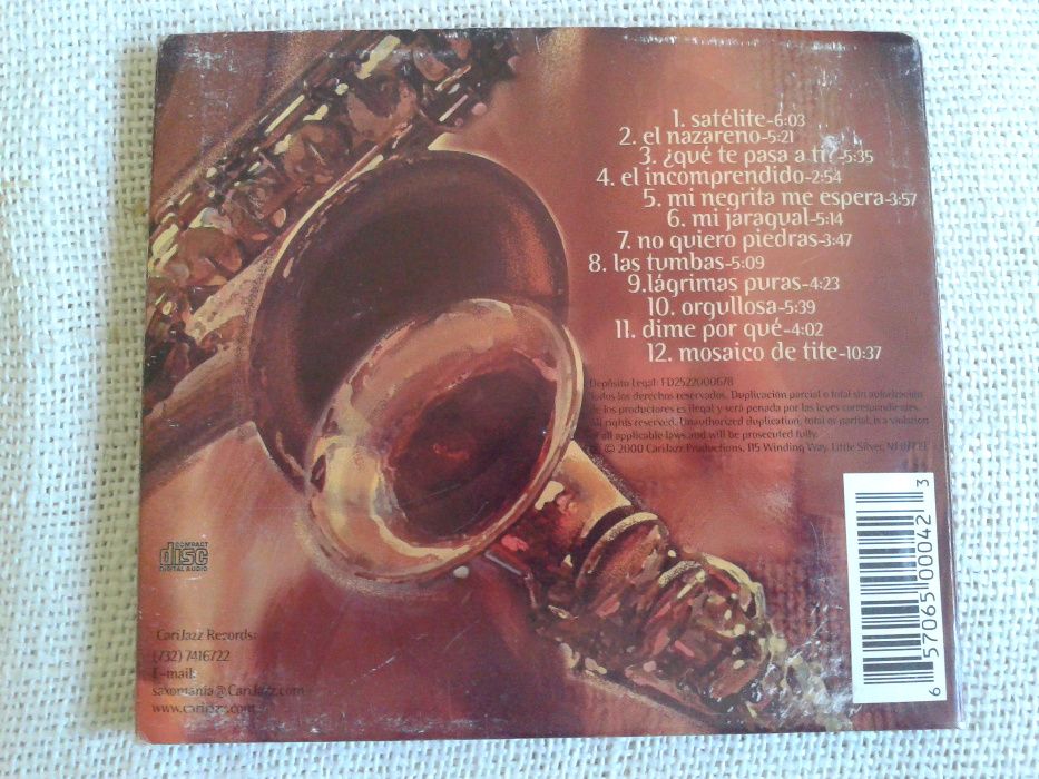 Saxomanía Orquesta - El Nazareno CD