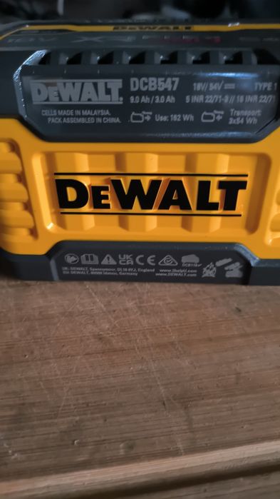Bateria DeWalt 9ah flexvolt