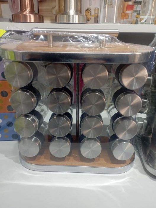 Наборы для специй, вращающийся подставка,17 и 13 предметов