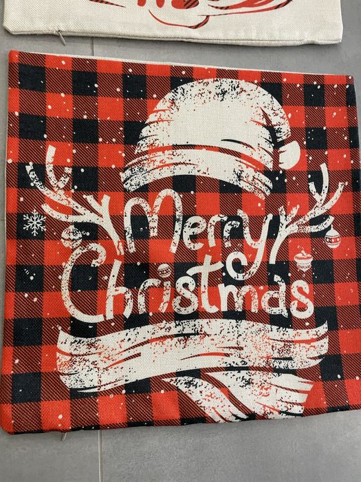 Poszewki na poduszki swiateczne