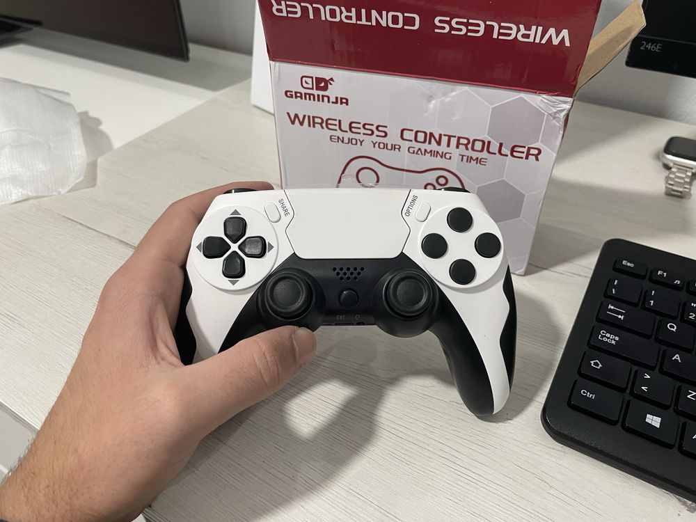 Comando sem fio para PC, PS3, PS4 (de bateria)