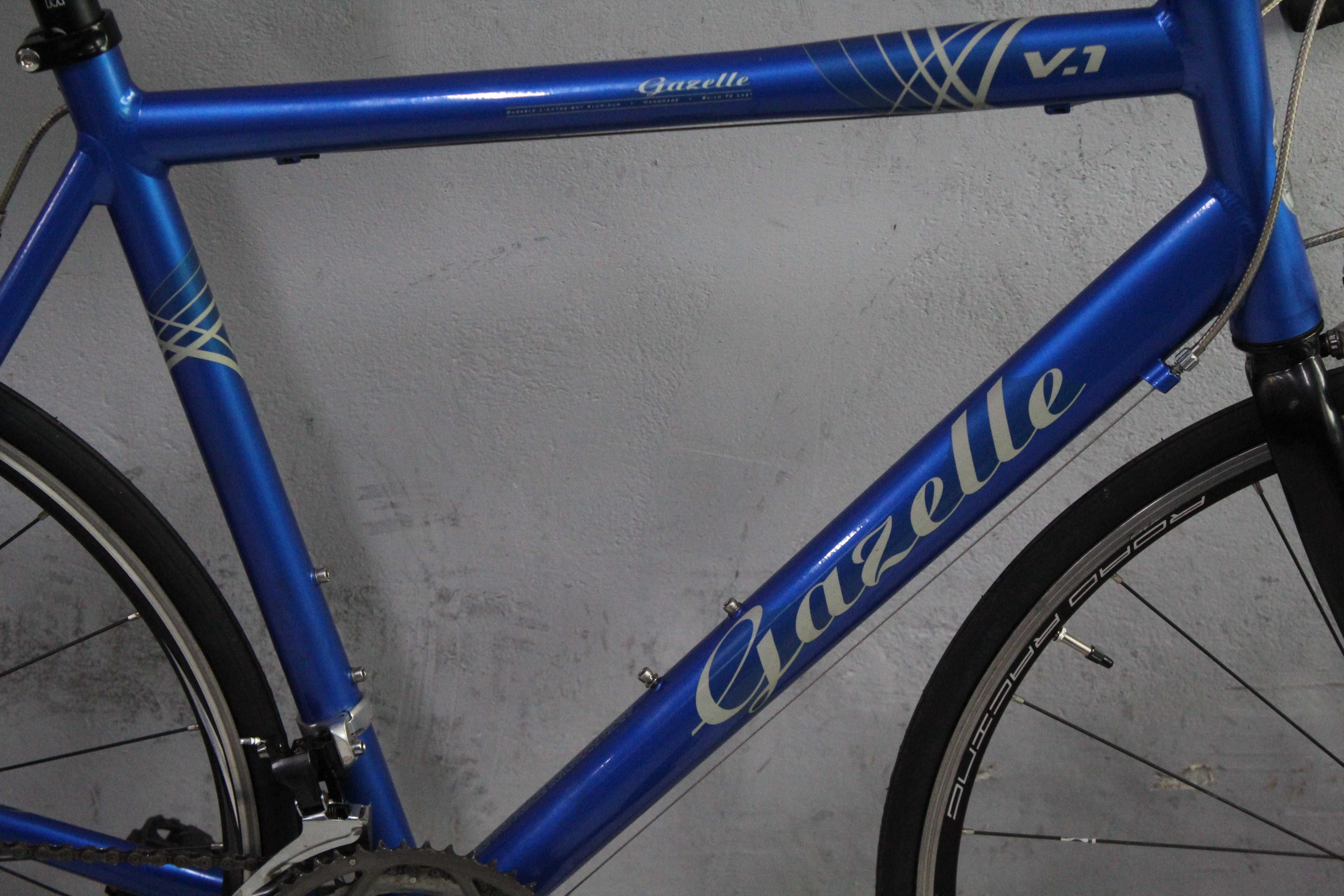 Rower szosowy GAZELLE V1, Roz. 57 cm, Koła 28",Shimano Tiagra, Alu