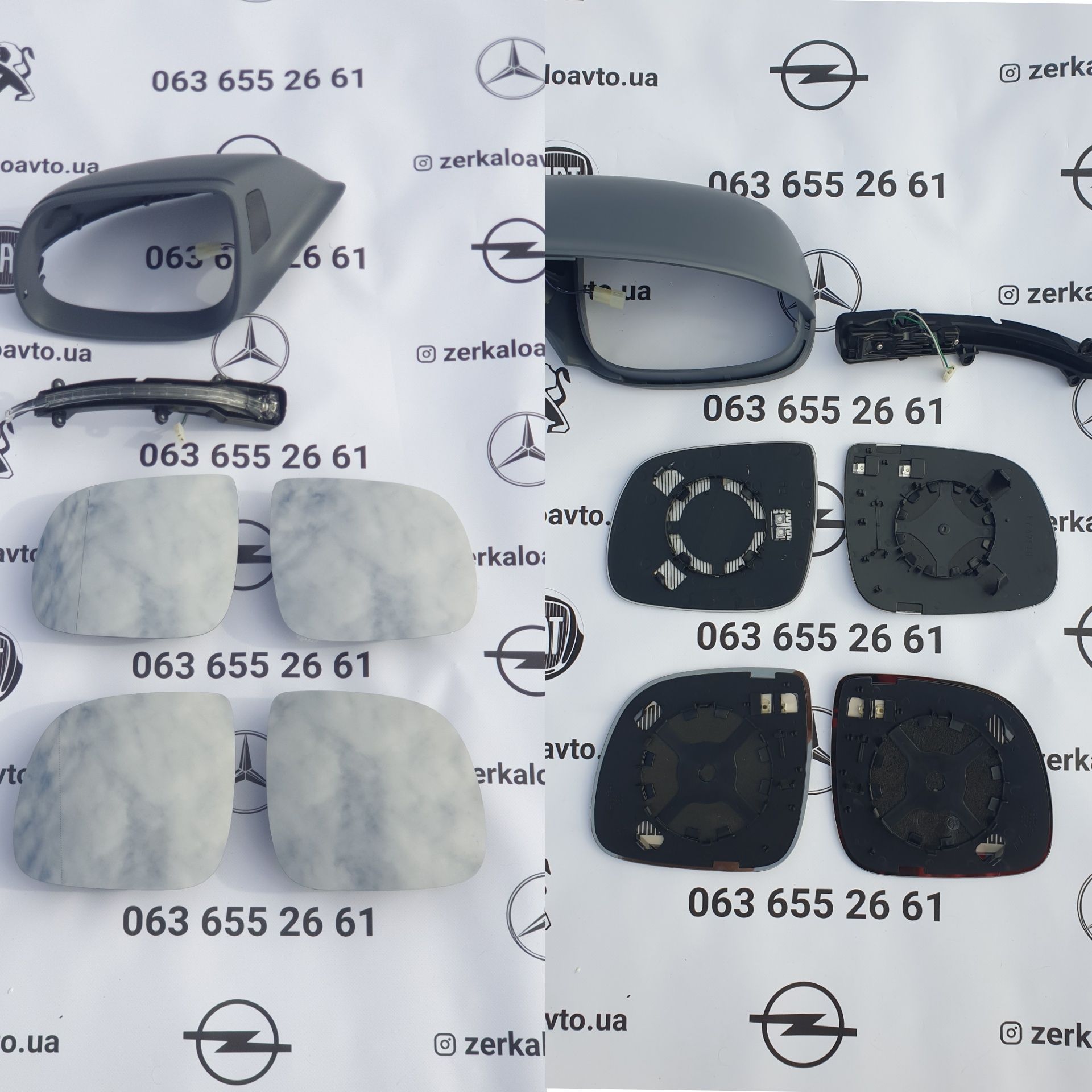 Зеркало,Audi,А1,А2,А3,А4,А5,А6,А7,А8,B5,B6,B7,B8,C4,C5,C6,C7,C8,8L,8P