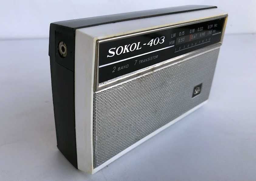 Radio sokół 403 z 1963 roku