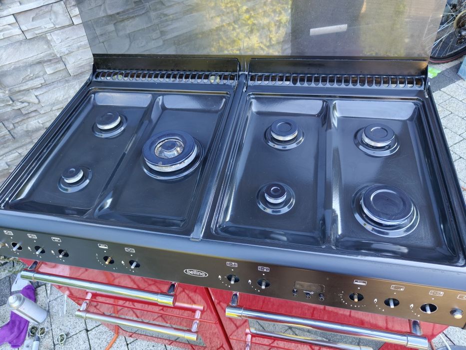 Angielska kuchnia belling całą w gazie 100 cm i 70 innych