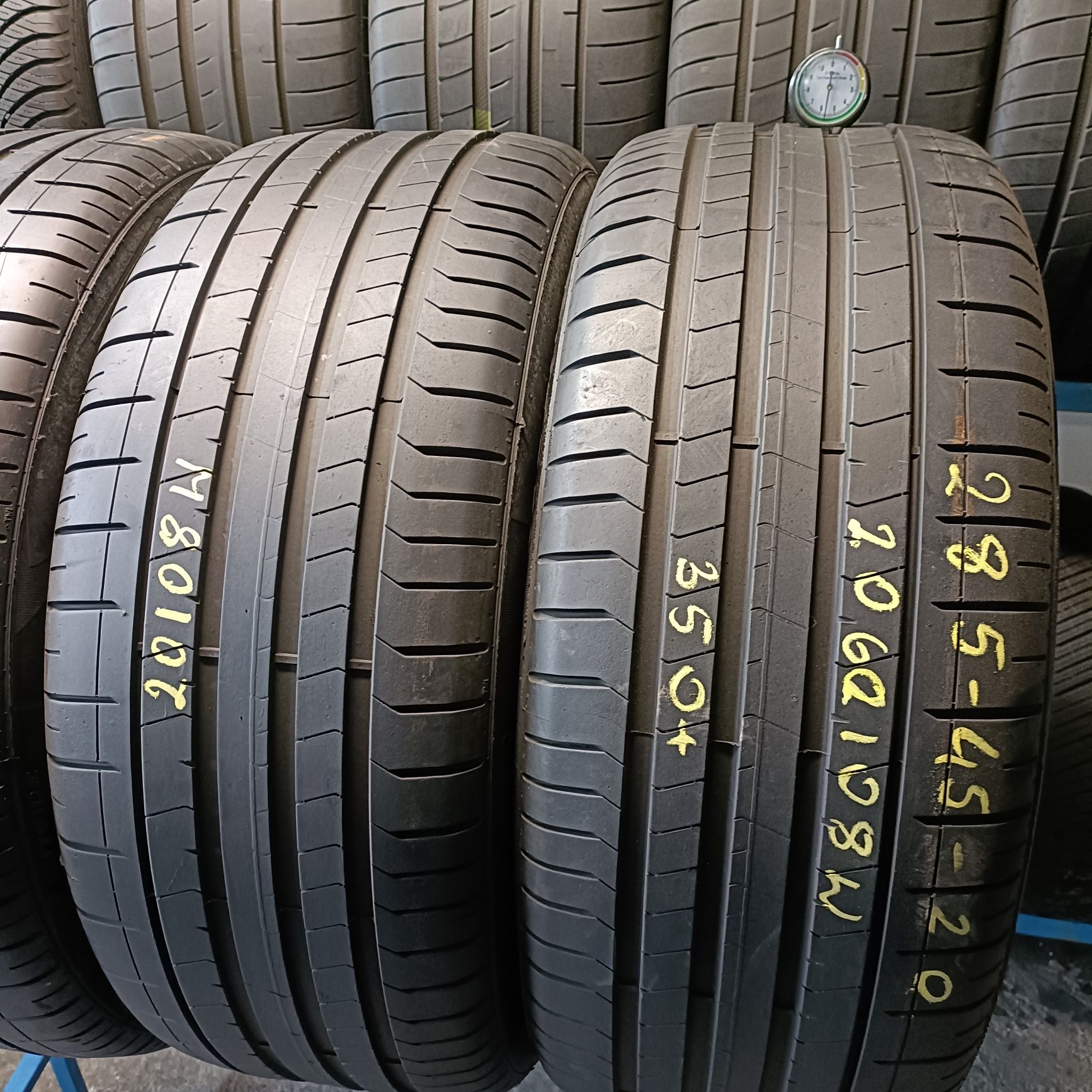 4x 285/45r20 Pirelli PZERO z 2021r 6mm