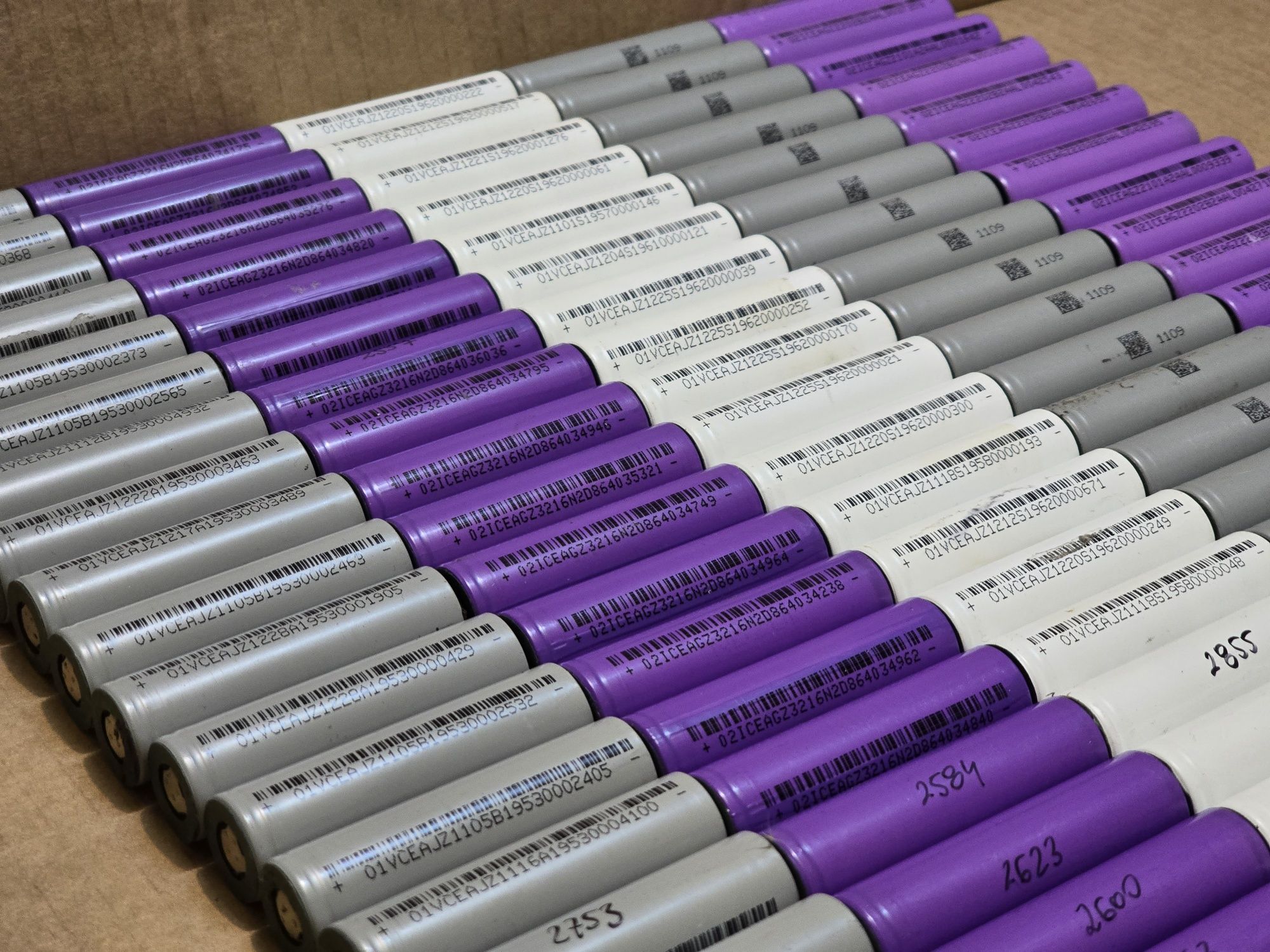 10szt.100% Sanyo GA Li-ion 18650 poj.ok.3200mAh