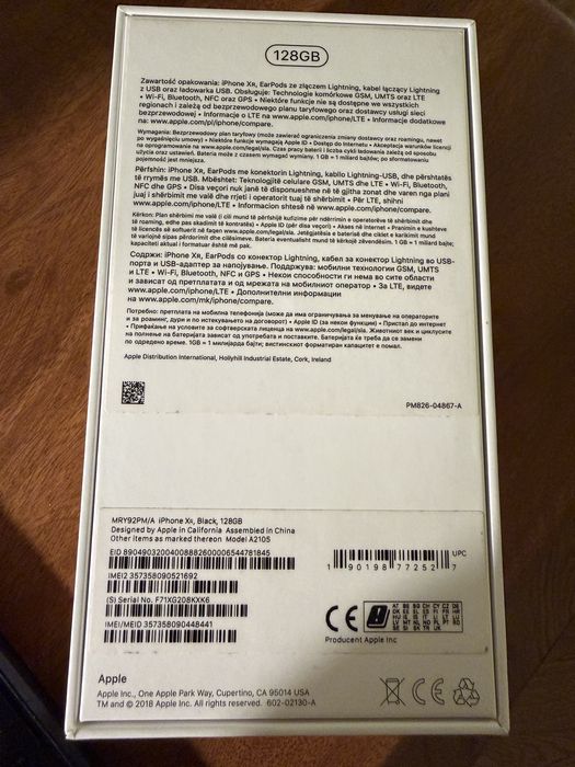Sprzedam iPhonea XR 128 GB